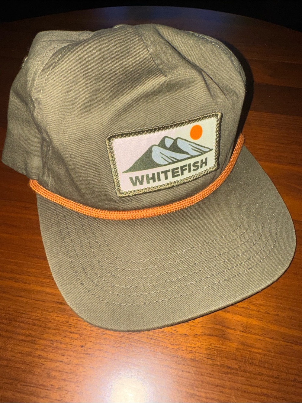 Whitefish, Montana Green Hat